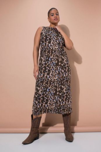 Moda za polnejše Haljina maxi bez rukava s leopard uzorkom plus velikost, xxl, Ulla Popken in Johann Popken (JP1880)