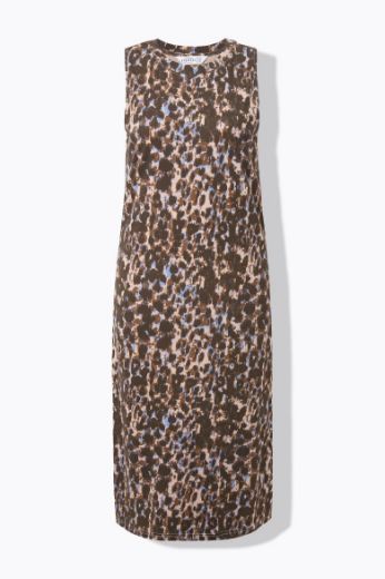 Moda za polnejše Haljina maxi bez rukava s leopard uzorkom plus velikost, xxl, Ulla Popken in Johann Popken (JP1880)