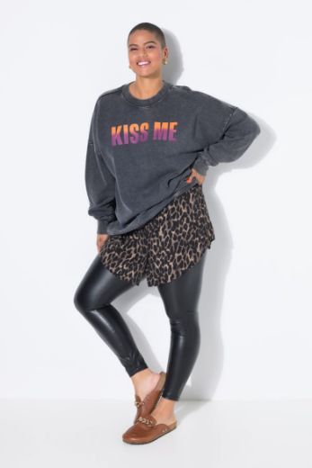 Moda za polnejše Suknja slojevita s leopard uzorkom plus velikost, xxl, Ulla Popken in Johann Popken (JP1880)