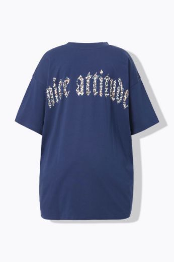 Moda za polnejše Majica kratkih rukava šireg kroja plus velikost, xxl, Ulla Popken in Johann Popken (JP1880)