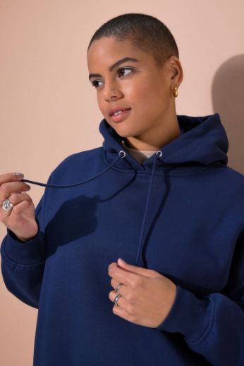 Moda za polnejše Majica dugih rukava s kapuljačom plus velikost, xxl, Ulla Popken in Johann Popken (JP1880)