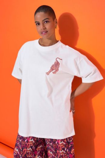 Moda za polnejše Majica kratkih rukava šireg kroja plus velikost, xxl, Ulla Popken in Johann Popken (JP1880)