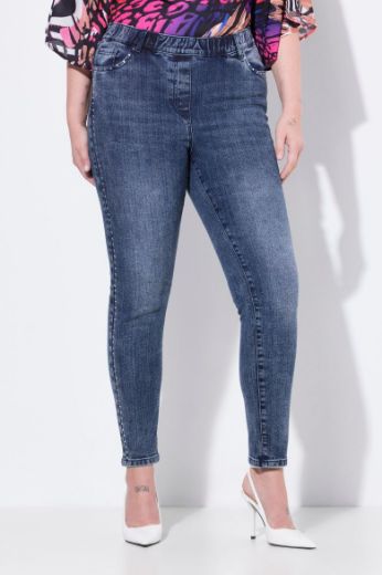 Moda za polnejše Traperice uskih nogavica plus velikost, xxl, Ulla Popken in Johann Popken (JP1880)