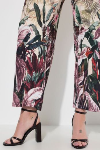 Moda za polnejše Hlače širokih ravnih nogavica plus velikost, xxl, Ulla Popken in Johann Popken (JP1880)