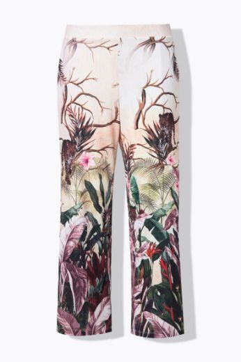 Moda za polnejše Hlače širokih ravnih nogavica plus velikost, xxl, Ulla Popken in Johann Popken (JP1880)