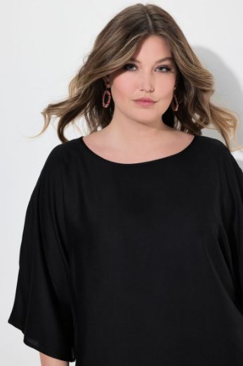 Moda za polnejše Bluza 3/4 rukava šireg kroja plus velikost, xxl, Ulla Popken in Johann Popken (JP1880)