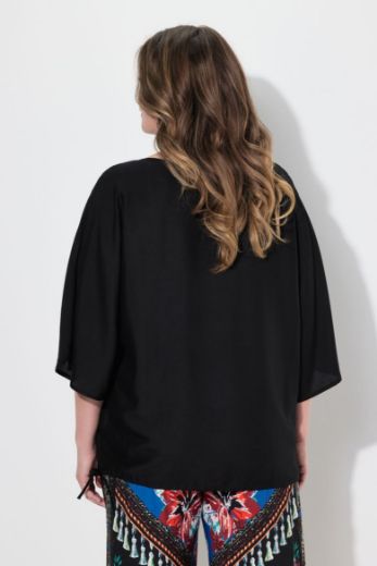 Moda za polnejše Bluza 3/4 rukava šireg kroja plus velikost, xxl, Ulla Popken in Johann Popken (JP1880)