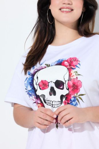 Moda za polnejše Majica kratkih rukava šireg kroja plus velikost, xxl, Ulla Popken in Johann Popken (JP1880)
