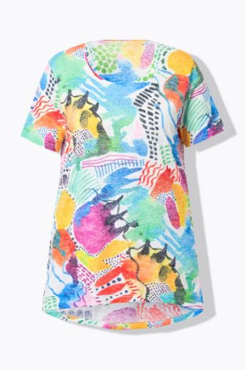 Moda za polnejše Majica kratkih rukava plus velikost, xxl, Ulla Popken in Johann Popken (JP1880)