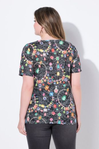 Moda za polnejše Majica kratkih rukava plus velikost, xxl, Ulla Popken in Johann Popken (JP1880)
