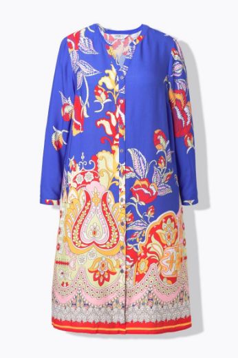 Moda za polnejše Haljina midi dugih rukava plus velikost, xxl, Ulla Popken in Johann Popken (JP1880)