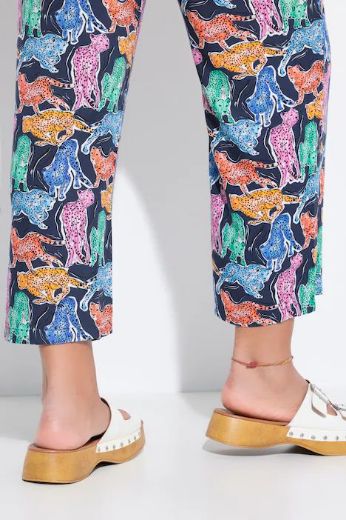 Moda za polnejše Hlače širokih ravnih nogavica plus velikost, xxl, Ulla Popken in Johann Popken (JP1880)