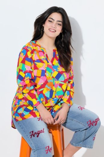Moda za polnejše Bluza dugih rukava plus velikost, xxl, Ulla Popken in Johann Popken (JP1880)