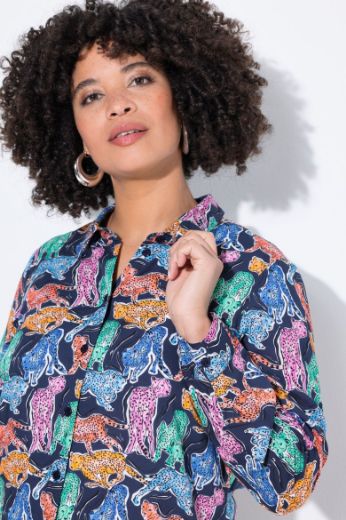 Moda za polnejše Bluza dugih rukava dužeg kroja plus velikost, xxl, Ulla Popken in Johann Popken (JP1880)