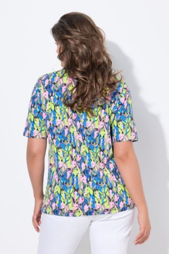 Moda za polnejše Majica Polo kratkih rukava plus velikost, xxl, Ulla Popken in Johann Popken (JP1880)