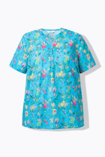 Moda za polnejše Bluza kratkih rukava A kroja plus velikost, xxl, Ulla Popken in Johann Popken (JP1880)