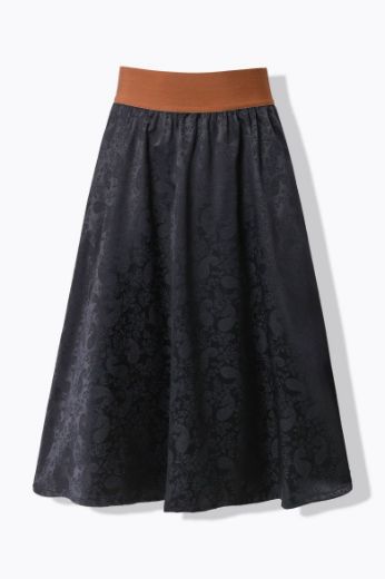 Moda za polnejše Suknja maxi elastičnog struka plus velikost, xxl, Ulla Popken in Johann Popken (JP1880)