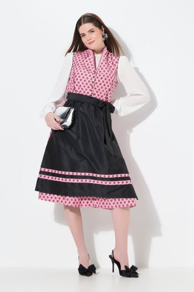 Slika Haljina dirndl V ovratnika