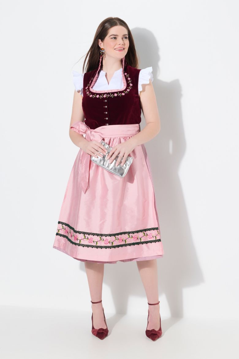 Moda za polnejše Haljina dirndl plus velikost, xxl, Ulla Popken in Johann Popken (JP1880)
