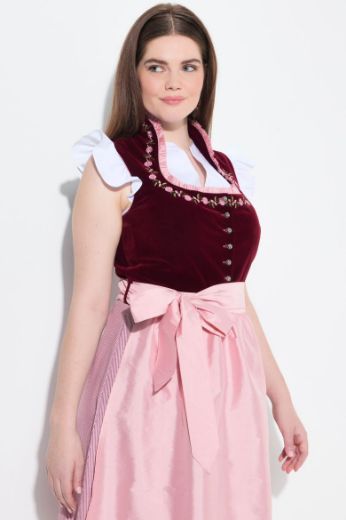 Moda za polnejše Haljina dirndl plus velikost, xxl, Ulla Popken in Johann Popken (JP1880)