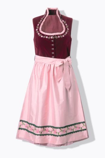 Moda za polnejše Haljina dirndl plus velikost, xxl, Ulla Popken in Johann Popken (JP1880)