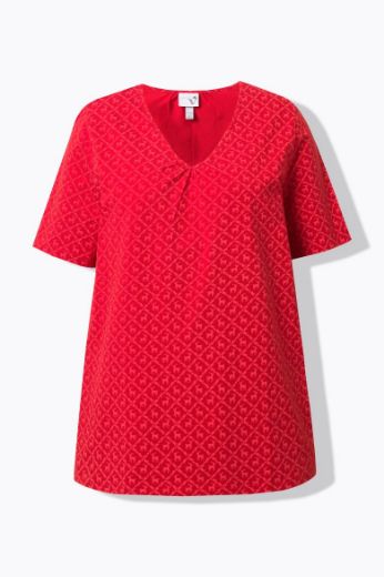 Moda za polnejše Majica kratkih rukava dužeg A kroja plus velikost, xxl, Ulla Popken in Johann Popken (JP1880)
