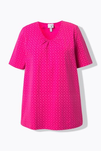 Moda za polnejše Majica kratkih rukava dužeg A kroja plus velikost, xxl, Ulla Popken in Johann Popken (JP1880)