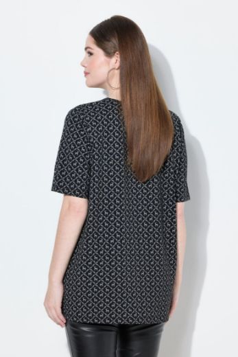 Moda za polnejše Majica kratkih rukava dužeg A kroja plus velikost, xxl, Ulla Popken in Johann Popken (JP1880)