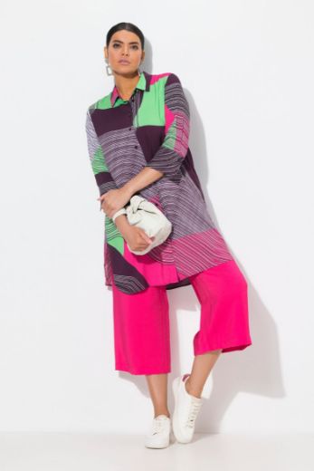 Moda za polnejše Bluza 3/4 rukava dužeg kroja plus velikost, xxl, Ulla Popken in Johann Popken (JP1880)