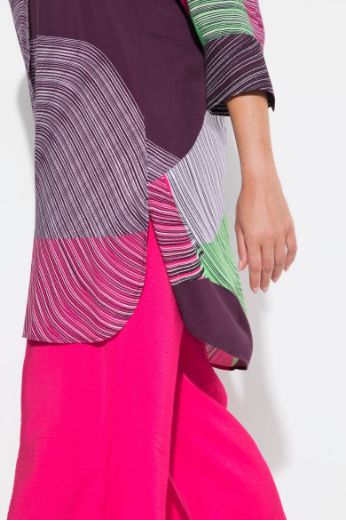 Moda za polnejše Bluza 3/4 rukava dužeg kroja plus velikost, xxl, Ulla Popken in Johann Popken (JP1880)