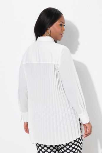 Moda za polnejše Bluza dugih rukava A kroja plus velikost, xxl, Ulla Popken in Johann Popken (JP1880)