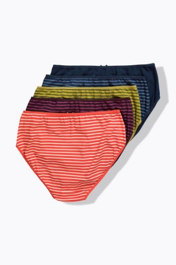 Moda za polnejše Gaćice midi 5 komada plus velikost, xxl, Ulla Popken in Johann Popken (JP1880)
