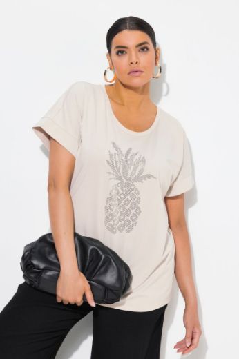 Moda za polnejše Majica kratkih rukava okruglog ovratnika plus velikost, xxl, Ulla Popken in Johann Popken (JP1880)