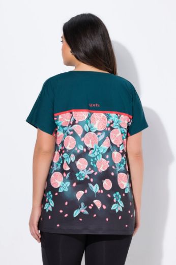 Moda za polnejše Majica kratkih rukava sportska plus velikost, xxl, Ulla Popken in Johann Popken (JP1880)