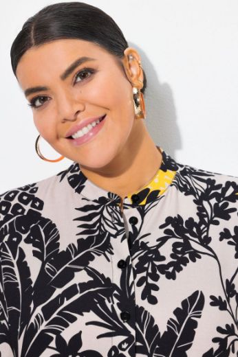 Moda za polnejše Bluza 3/4 rukava šireg kroja plus velikost, xxl, Ulla Popken in Johann Popken (JP1880)