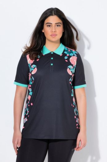 Moda za polnejše Majica Polo kratkih rukava sportska plus velikost, xxl, Ulla Popken in Johann Popken (JP1880)