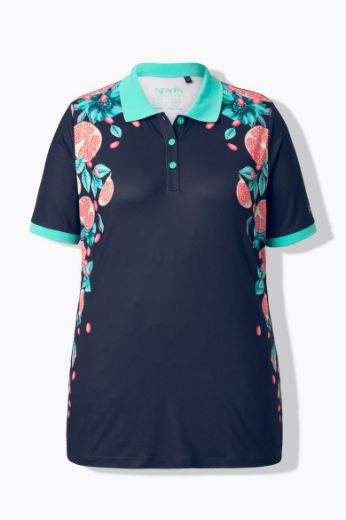 Moda za polnejše Majica Polo kratkih rukava sportska plus velikost, xxl, Ulla Popken in Johann Popken (JP1880)
