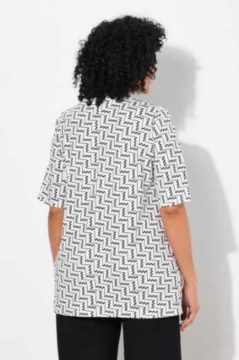 Moda za polnejše Majica kratkih rukava V ovratnika plus velikost, xxl, Ulla Popken in Johann Popken (JP1880)