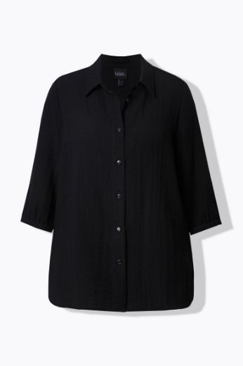 Moda za polnejše Košulja 3/4 rukava A kroja plus velikost, xxl, Ulla Popken in Johann Popken (JP1880)