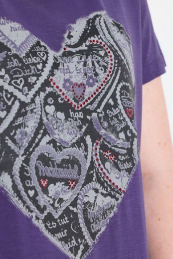 Moda za polnejše Majica kratkih rukava okruglog ovratnika plus velikost, xxl, Ulla Popken in Johann Popken (JP1880)