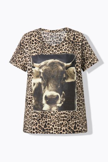 Moda za polnejše Majica kratkih rukava okruglog ovratnika plus velikost, xxl, Ulla Popken in Johann Popken (JP1880)