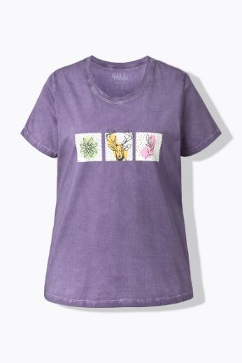 Moda za polnejše Majica kratkih rukava okruglog ovratnika plus velikost, xxl, Ulla Popken in Johann Popken (JP1880)