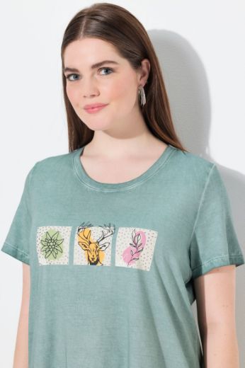 Moda za polnejše Majica kratkih rukava okruglog ovratnika plus velikost, xxl, Ulla Popken in Johann Popken (JP1880)