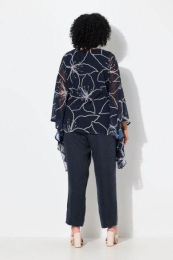 Moda za polnejše Bluza od šifona šireg kroja plus velikost, xxl, Ulla Popken in Johann Popken (JP1880)