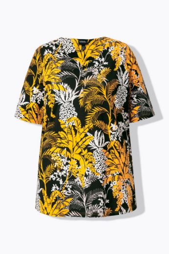 Moda za polnejše Majica kratkih rukava A kroja plus velikost, xxl, Ulla Popken in Johann Popken (JP1880)