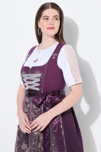 Moda za polnejše Haljina dirndl plus velikost, xxl, Ulla Popken in Johann Popken (JP1880)