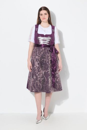 Moda za polnejše Haljina dirndl plus velikost, xxl, Ulla Popken in Johann Popken (JP1880)