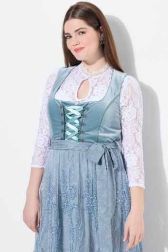 Moda za polnejše Haljina dirndl plus velikost, xxl, Ulla Popken in Johann Popken (JP1880)