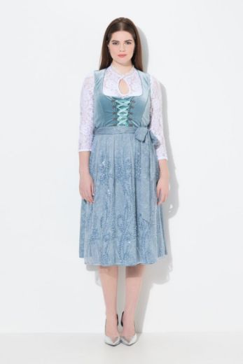 Moda za polnejše Haljina dirndl plus velikost, xxl, Ulla Popken in Johann Popken (JP1880)