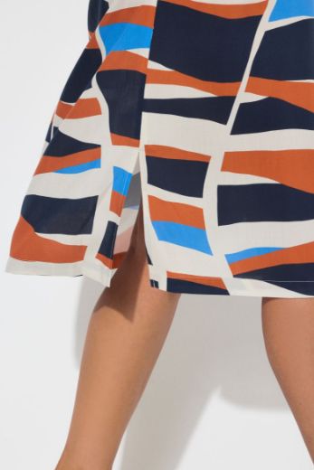 Moda za polnejše Haljina midi kratkih rukava plus velikost, xxl, Ulla Popken in Johann Popken (JP1880)